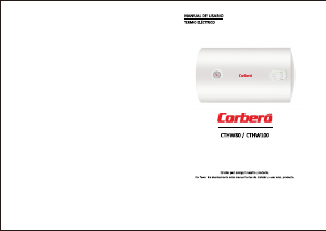 Manual de uso Corberó CTHW80 Calentador de agua