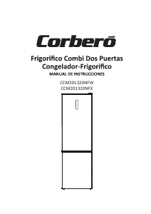Handleiding Corberó CCM201320NFW Koel-vries combinatie