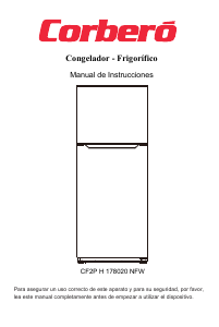 Manual Corberó CF2PH178020NFW Fridge-Freezer