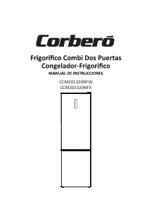 Manual Corberó CCM201320NFX Fridge-Freezer