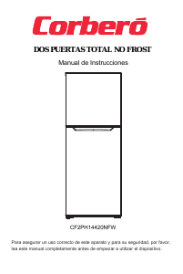 Manual Corberó CF2PH14420NFW Fridge-Freezer