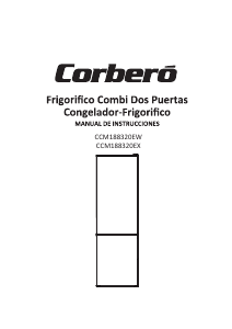 Handleiding Corberó CCM188320EX Koel-vries combinatie