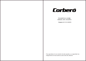 Handleiding Corberó CCG192RR Koel-vries combinatie