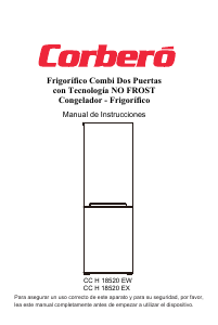 Handleiding Corberó CCH18520EX Koel-vries combinatie