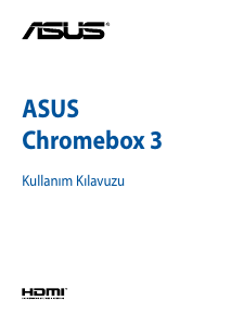 Kullanım kılavuzu Asus Chromebox 3 Masaüstü bilgisayar