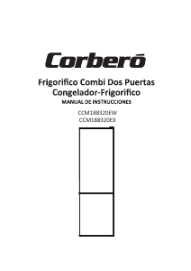 Manual de uso Corberó CCM188320EW Frigorífico combinado