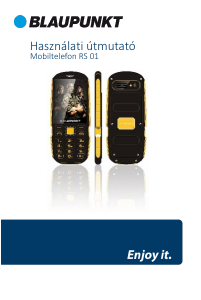 Használati útmutató Blaupunkt RS 01 Mobiltelefon