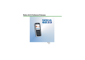 Kullanım kılavuzu Nokia 6233 Cep telefonu