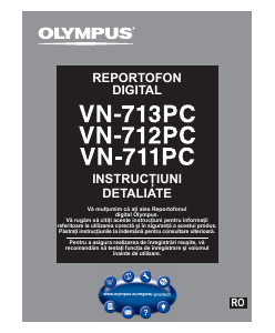 Manual Olympus VN-711PC Reportofon