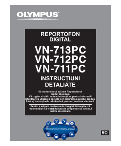 Manual Olympus VN-712PC Reportofon