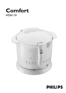 Hướng dẫn sử dụng Philips HD6110 Nồi chiên không dầu