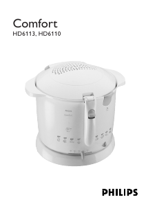 Vadovas Philips HD6110 Gili gruzdintuvė