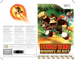 Manual de uso Nintendo Wii Donkey Kong - Barrel Blast