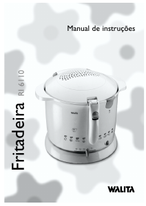 Manual Philips HD6110 Fritadeira