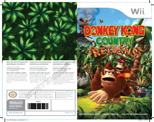 Manual Nintendo Wii Donkey Kong Country Returns