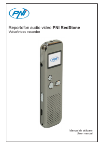 Handleiding PNI RedStone Audiorecorder