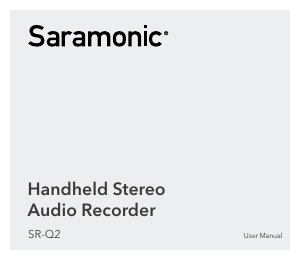 Handleiding Saramonic SR-Q2 Audiorecorder