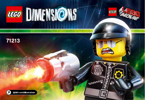 Mode d’emploi Lego set 71213 Dimensions Pack héros Bad Cop