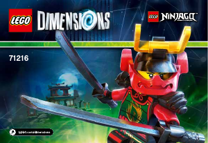 Bruksanvisning Lego set 71216 Dimensions Nya fun pack