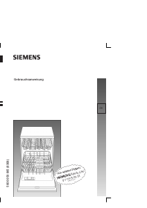 Bedienungsanleitung Siemens SE25A091 Geschirrspüler