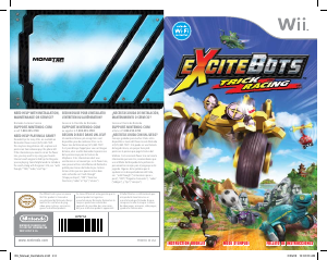 Manual Nintendo Wii Excitebots - Trick Racing