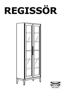 Hướng dẫn sử dụng IKEA REGISSOR (78x38) Tủ trưng bày