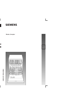 Mode d’emploi Siemens SE54M563EU Lave-vaisselle
