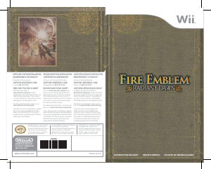 Manual Nintendo Wii Fire Emblem - Radiant Dawn