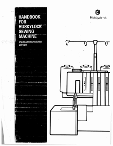 Manual Husqvarna Huskylock 560ED Sewing Machine