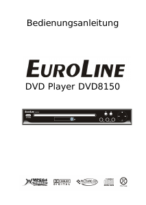 Bedienungsanleitung EuroLine DVD8150 DVD-player