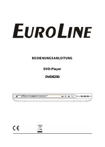 Bedienungsanleitung EuroLine DVD8250 DVD-player