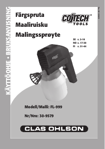 Käyttöohje Cotech FL-999 Maaliruisku