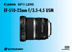 Handleiding Canon EF-10-22mm f/3.5-4.5 USM Objectief
