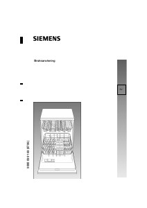 Bruksanvisning Siemens SL54M571EU Diskmaskin