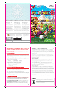 Manual Nintendo Wii Mario Party 8