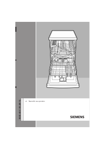 Bruksanvisning Siemens SN24M200EU Diskmaskin