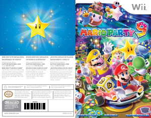 Handleiding Nintendo Wii Mario Party 9