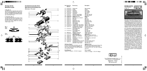 Manual Brawa 61101 V 100 (N) Model Train