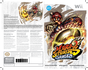 Manual Nintendo Wii Mario Strikers Charged