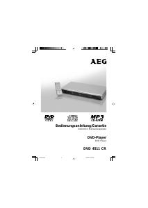 Manual AEG DVD 4511 CR DVD Player