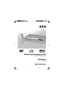 Manual AEG DVD 4513 Divx DVD Player