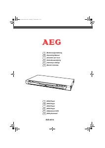 Handleiding AEG DVD 4514 DVD speler