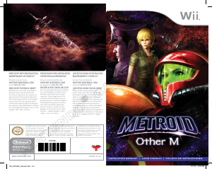 Manual Nintendo Wii Metroid - Other M