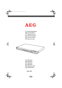 Bedienungsanleitung AEG DVD 4515 DVD-player