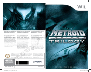 Manual Nintendo Wii Metroid Prime Trilogy