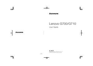 Handleiding Lenovo G710 Laptop