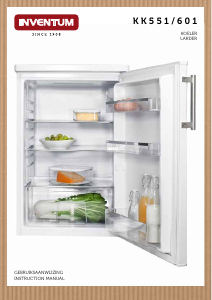 Manual Inventum KK601 Refrigerator