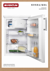 Manual Inventum KV601 Refrigerator