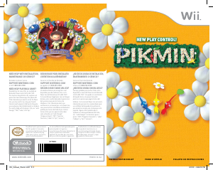 Manual Nintendo Wii New Play Control! Pikmin