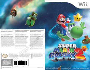 Manual Nintendo Wii Super Mario Galaxy 2